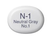 Copic Marker Sketch - N1 Neutral Gray No.1