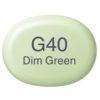 Copic Marker Sketch - G40 Dim Green