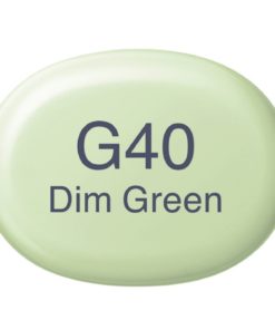 Copic Marker Sketch - G40 Dim Green