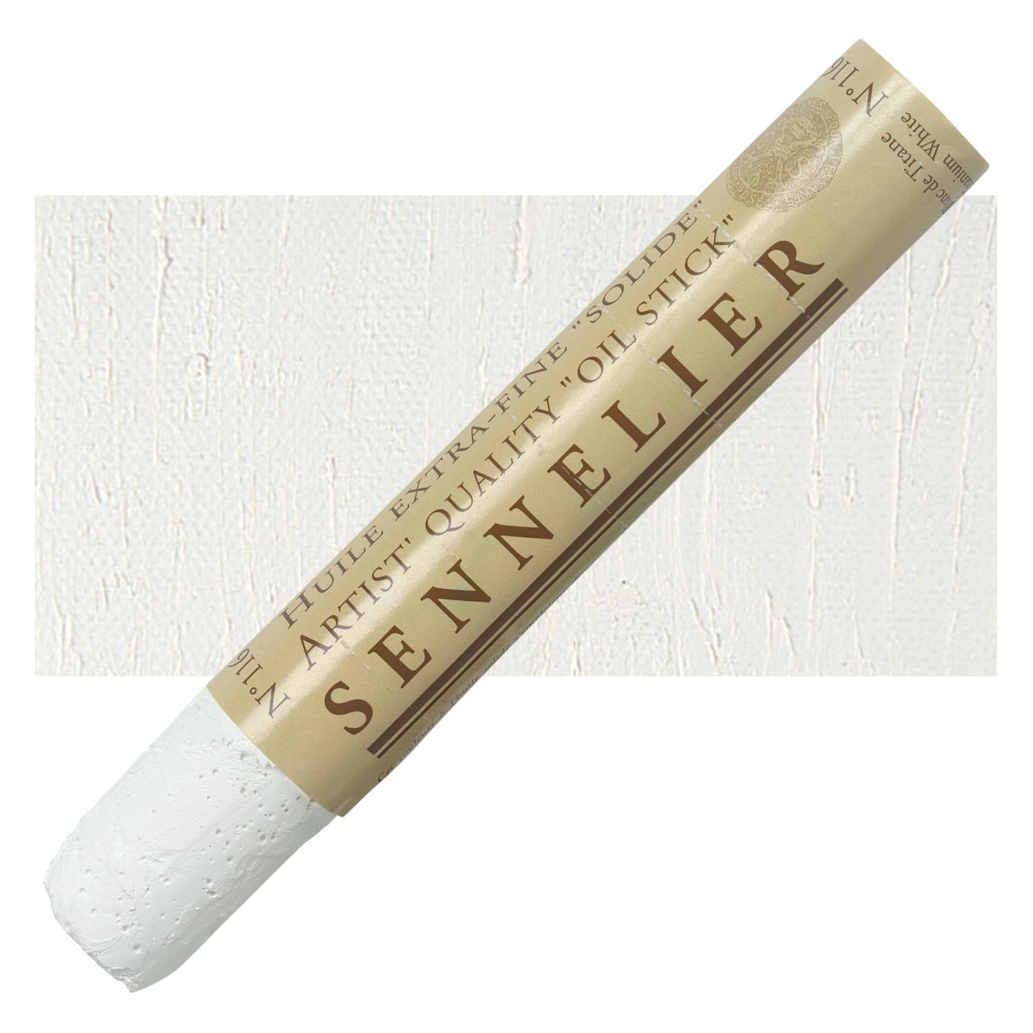 Sennelier Artist Oil Stick 38ml - 116 Titanium White S1