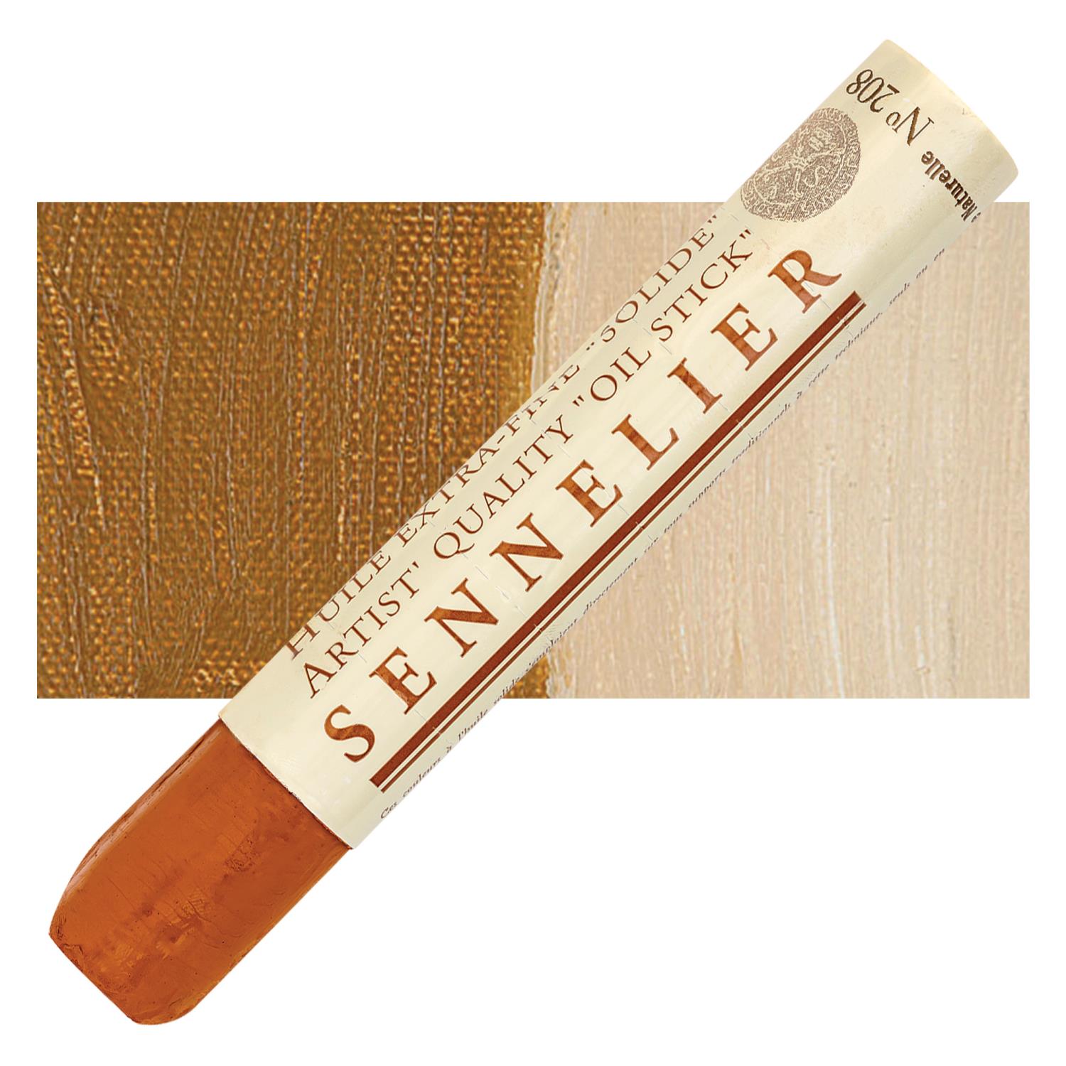 Sennelier Artist Oil Stick 38ml - 208 Raw Sienna S1