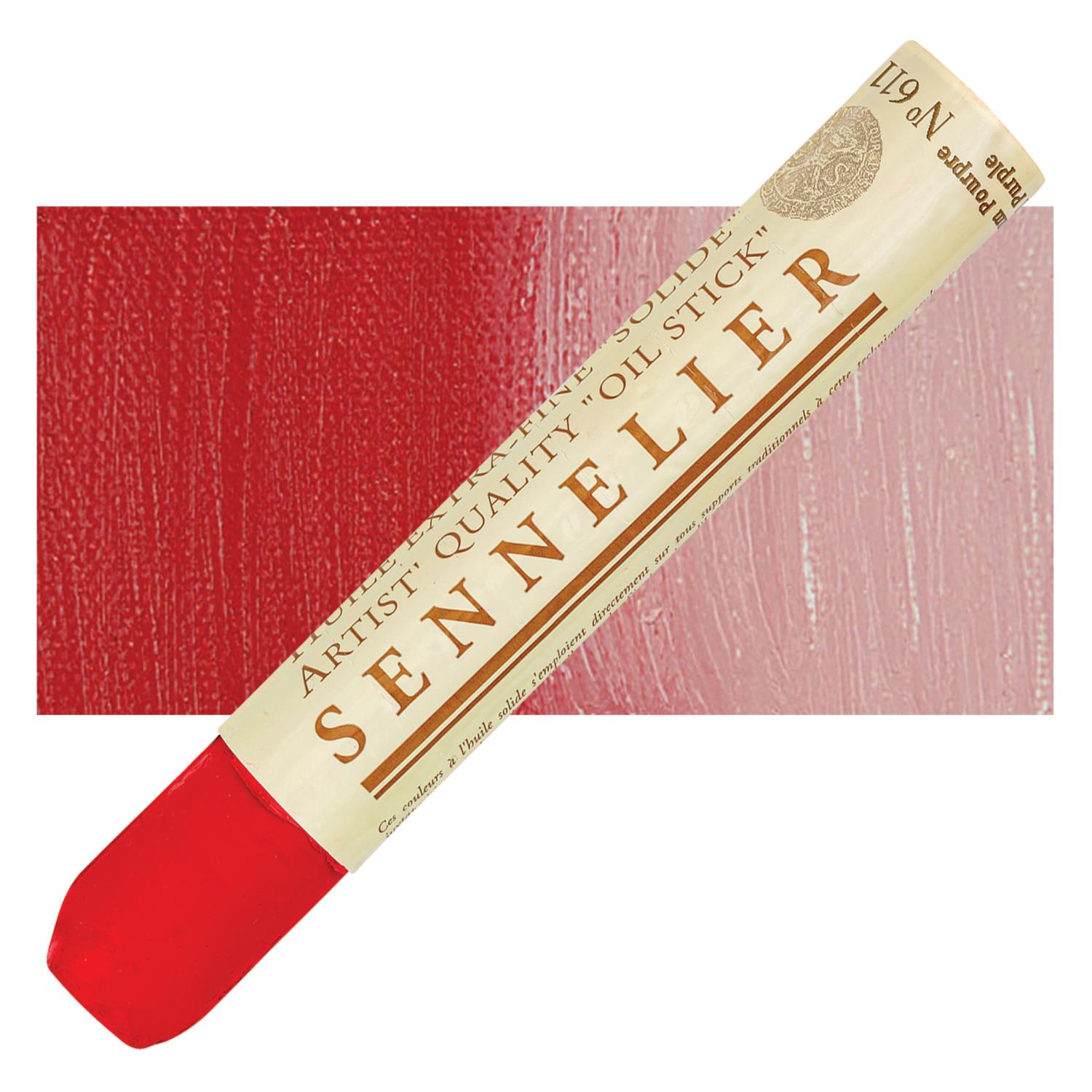 Sennelier Artist Oil Stick 38ml - 611 Purple Cadmium Red S3