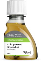 W&N Cold Pressed Linseed Oil 75 ml