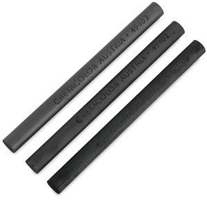 Cretacolor Compressed Charcoal sticks 49403 Hard