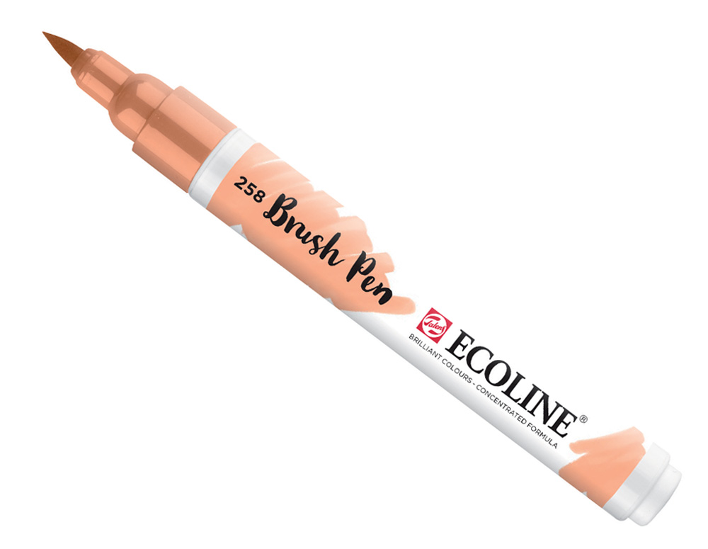 Talens Ecoline Brush Pen - 258 Apricot