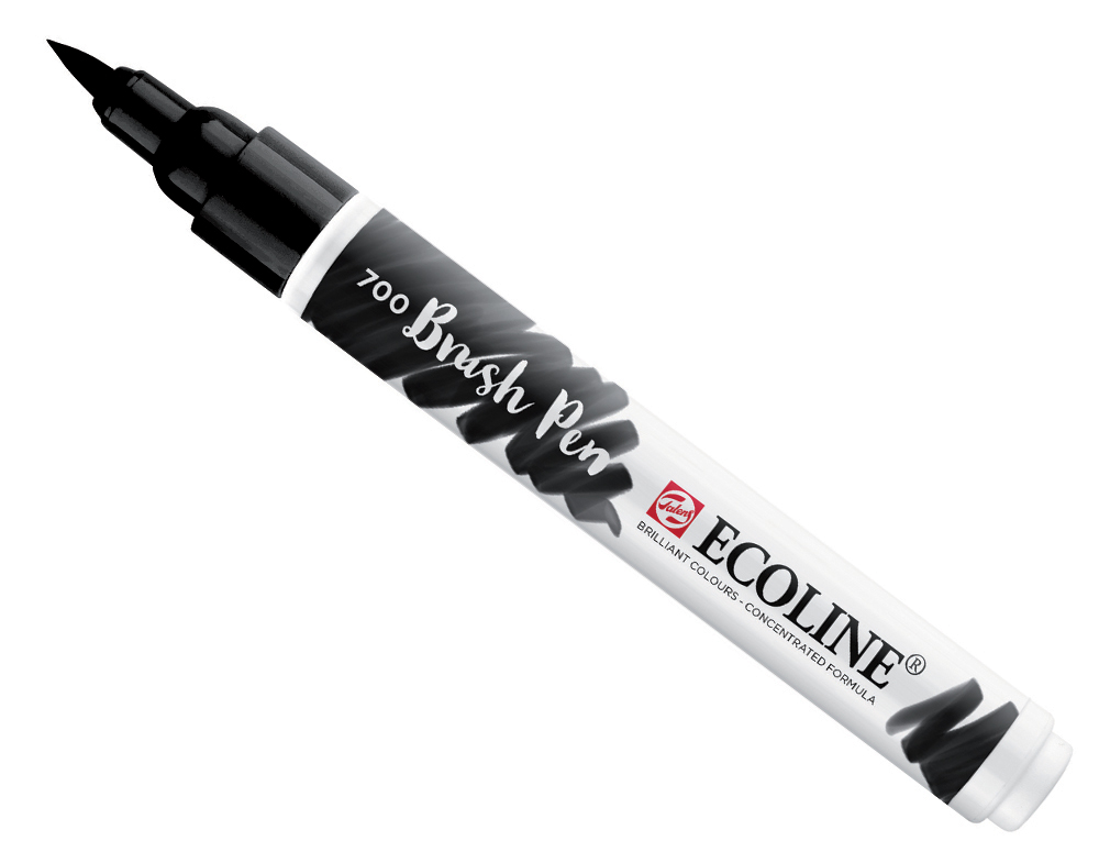 Talens Ecoline Brush Pen - 700 Black