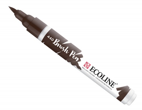 Talens Ecoline Brush Pen - 440 Sepia Deep