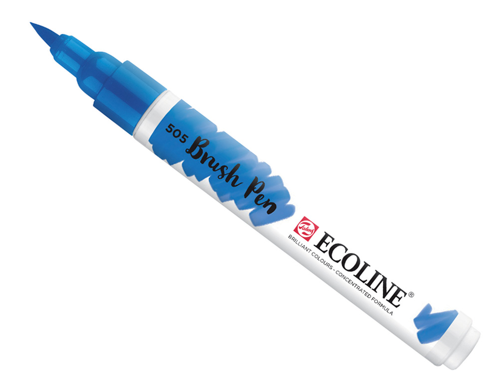 Talens Ecoline Brush Pen - 505 Ultramarine Light