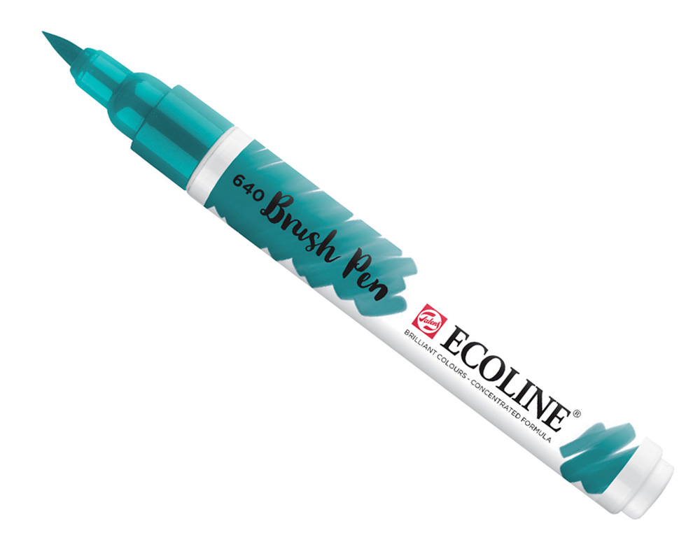 Talens Ecoline Brush Pen - 640 Bluish Green