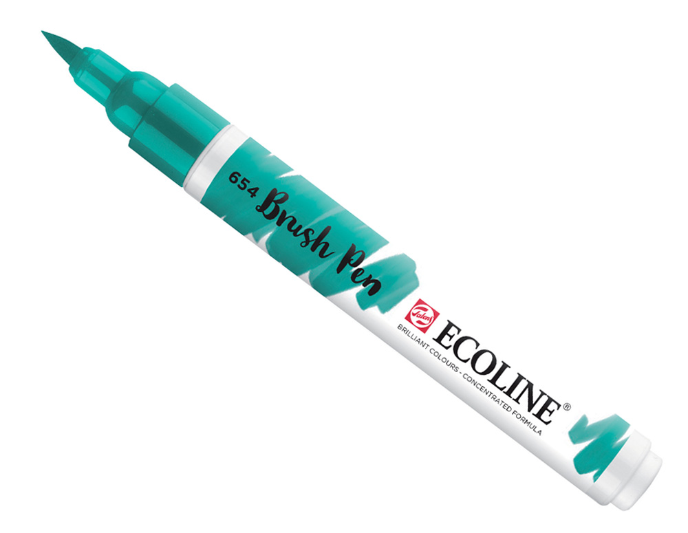 Talens Ecoline Brush Pen - 654 Fir Green