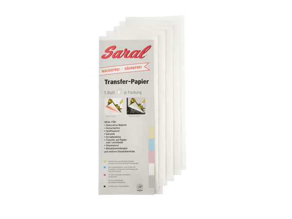 Saral Transfer-Paper Hvit A4 (pk 5)