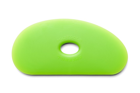 Mudtools Polymer Rib Green Shape 5 Firm