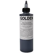 Golden Stop-Out Varnish for Intaglio Printmaking 236ml