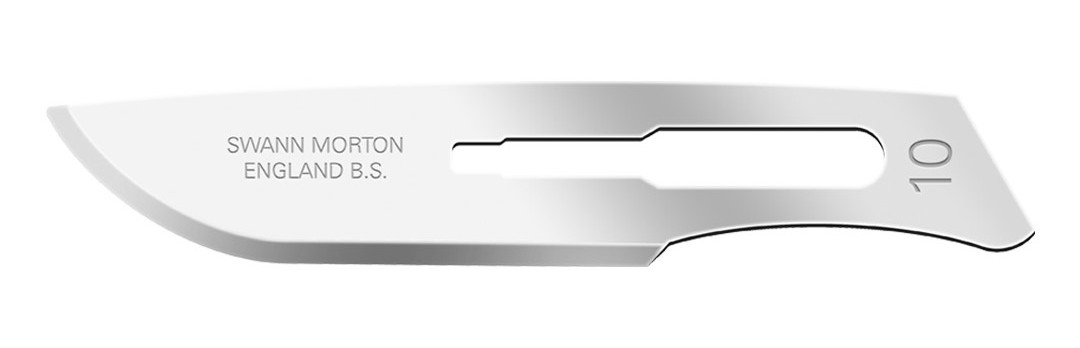 Swann-Morton skalpellblad nr.10 skaft nr.3 (pk.5)