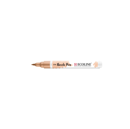 Talens Ecoline Brush Pen - 374 Pink Beige