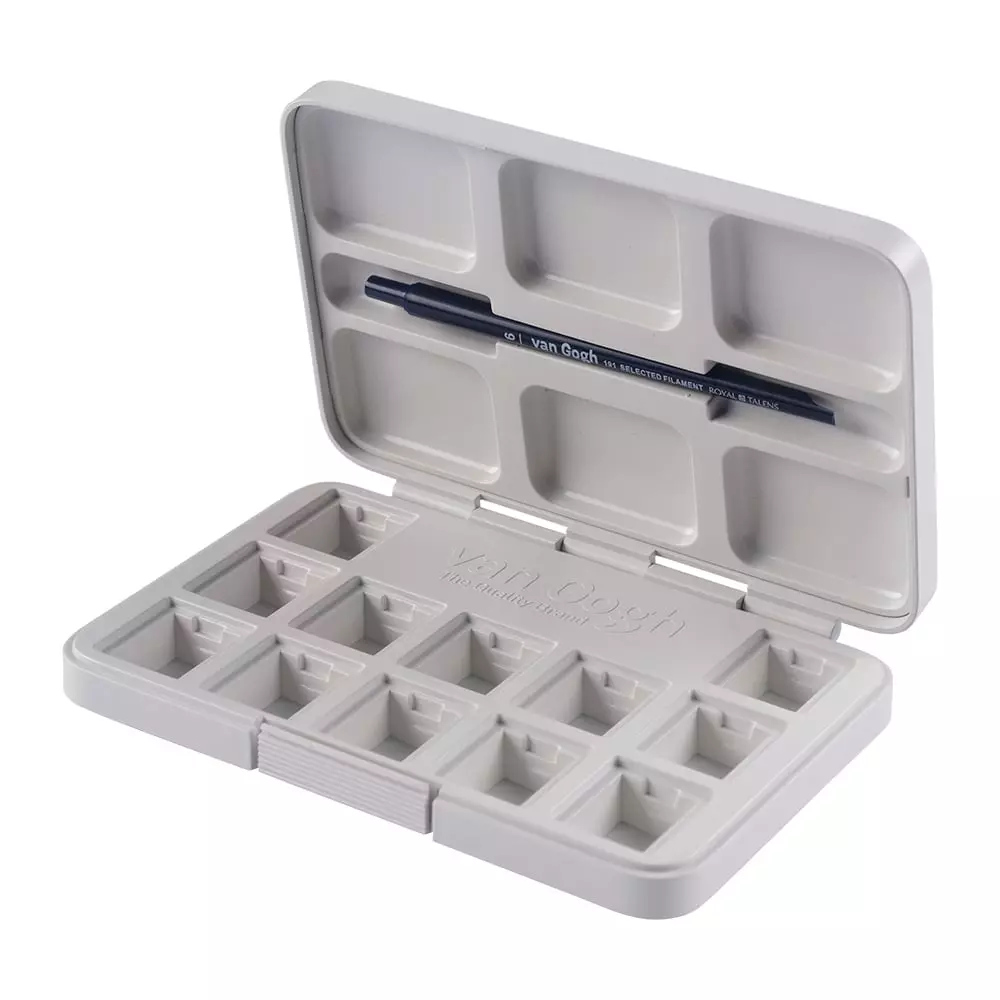 Talens Watercolorbox empty 12