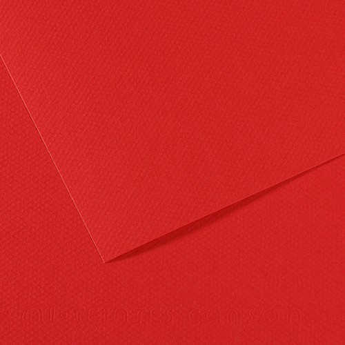 Canson Mi-Teintes 160gr. 50x65 505 Bright Red