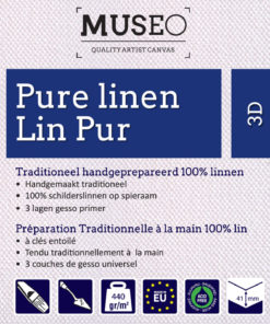Museo LX 3D 100% Lin 90x120cm