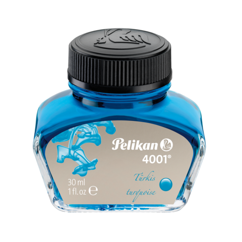 Pelikan 4001 30 ml Turquoise Fountain Pen Ink