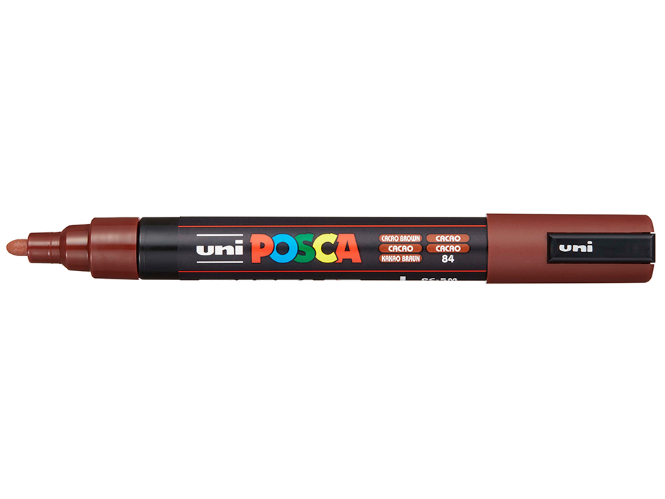 Uni POSCA PC-5M – Medium 1,8-2,5mm – 84 Cacao Brown