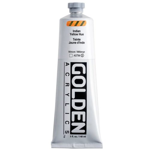 Golden Heavy Body Acrylic 148ml 1455-3 Indian Yellow Hu S4