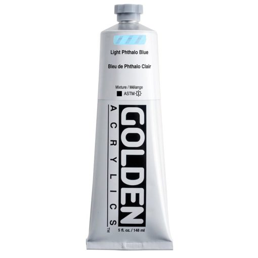 Golden Heavy Body Acrylic 148ml 1577-3 Light Phthalo Blue S1