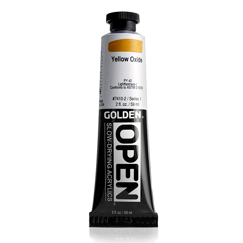 Golden Open Acrylic 59 ml 7410 Yellow Oxide S1