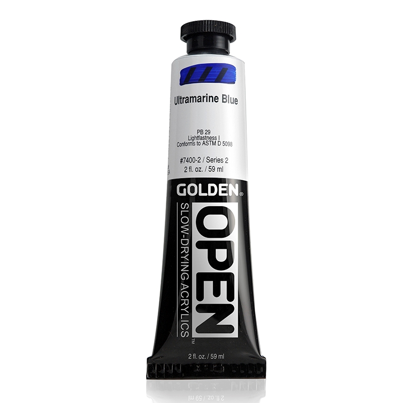 Golden Open Acrylic 59 ml 7400 Ultramarine Blue S2