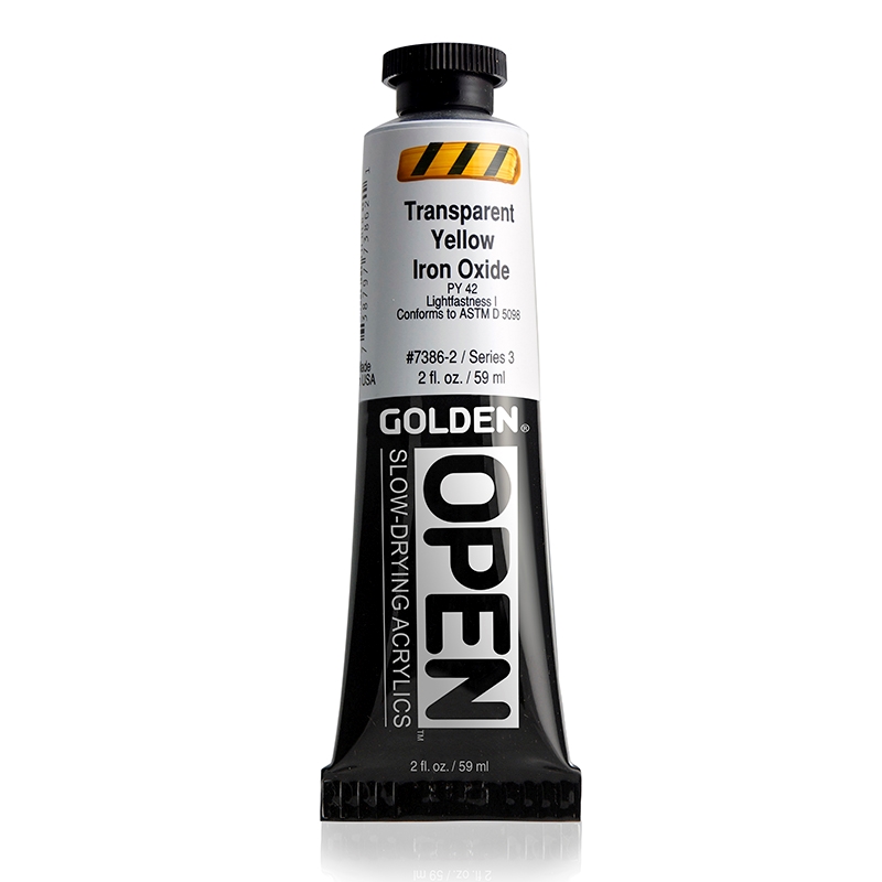 Golden Open Acrylic 59 ml 7386 Transparent Yellow Iron Oxide S3