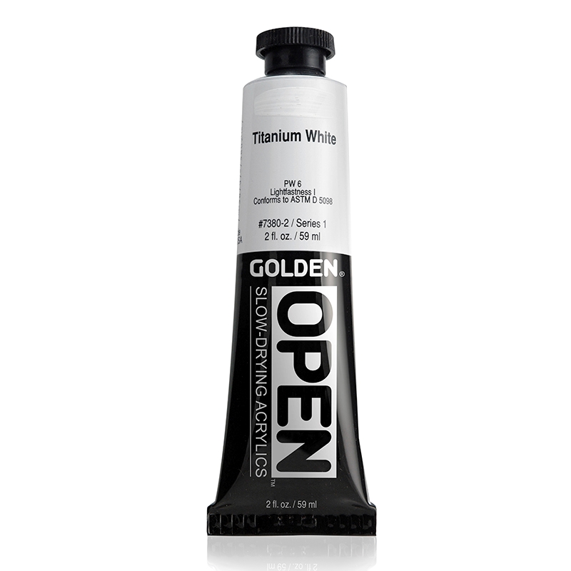 Golden Open Acrylic 59 ml 7380 Titanium White S1