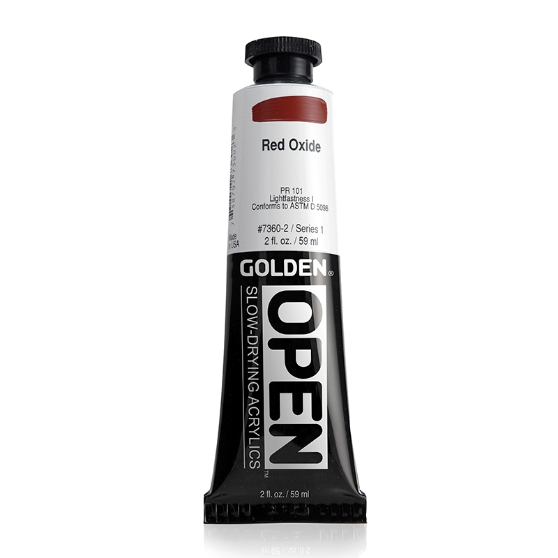 Golden Open Acrylic 59 ml 7360 Red Oxide S1