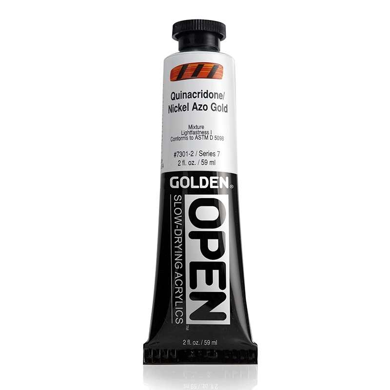 Golden Open Acrylic 59 ml 7301 Quinacridone Nickel Azogold S7
