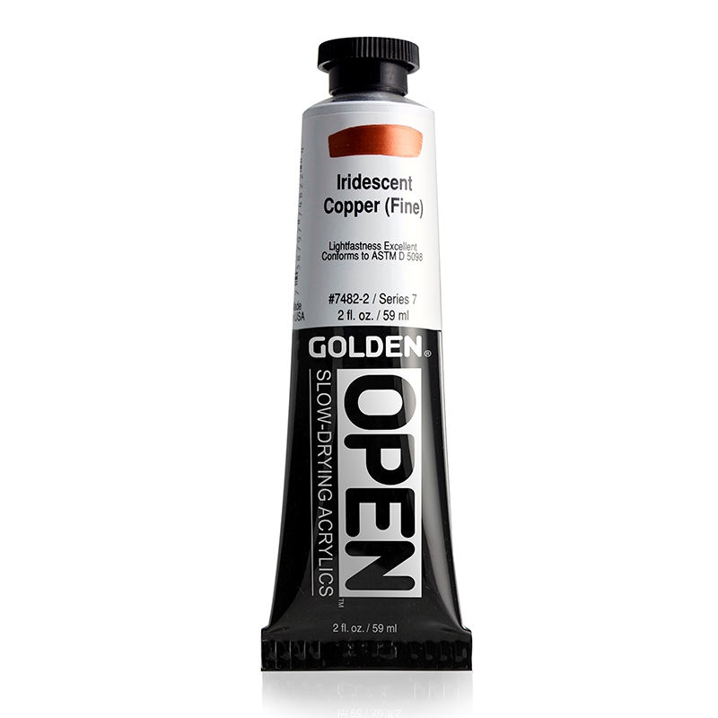 Golden Open Acrylic 59 ml 7482 Iridescent Copper (Fine) S7