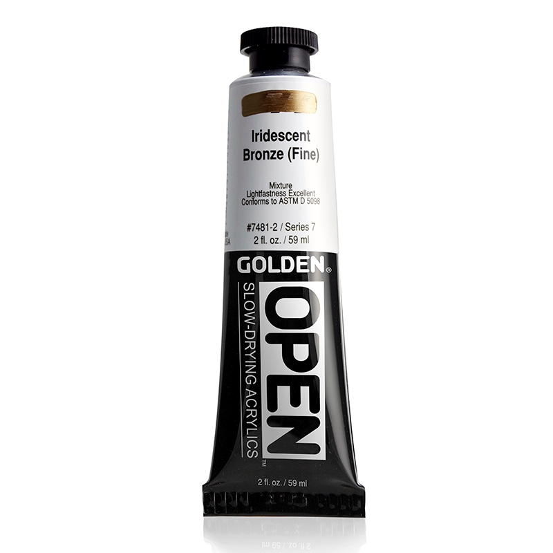 Golden Open Acrylic 59 ml 7481 Iridescent Bronze (Fine) S7