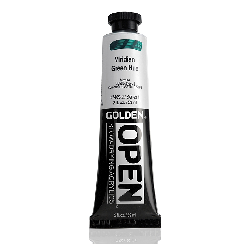 Golden Open Acrylic 59 ml 7469 Viridian Green Hue S1