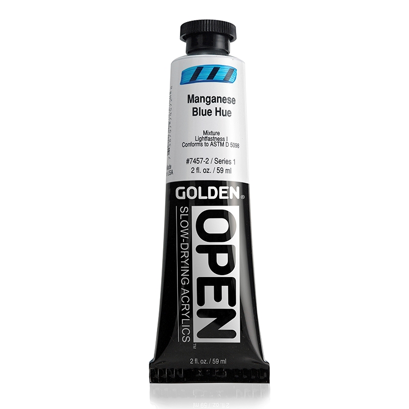 Golden Open Acrylic 59 ml 7457 Mangannese Blue Hue S1