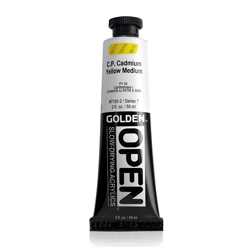 Golden Open Acrylic 59 ml 7130 Cadmium Yellow Medium S7