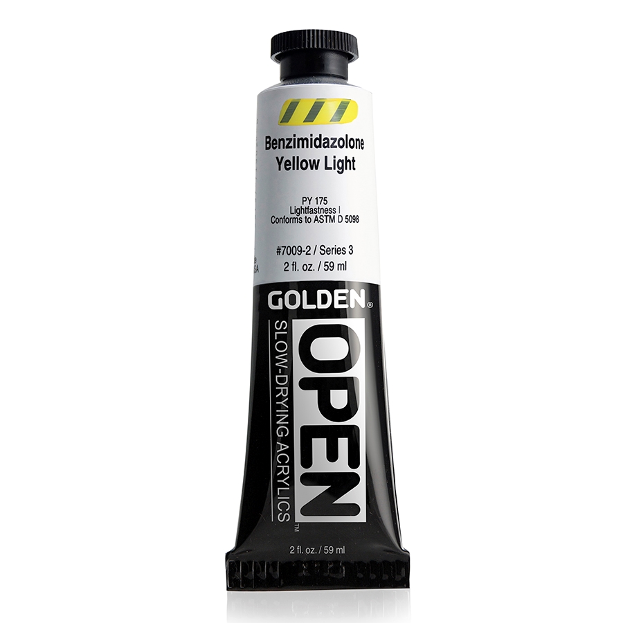 Golden Open Acrylic 59 ml 7009 Benzimidazolone Yellow Light S3