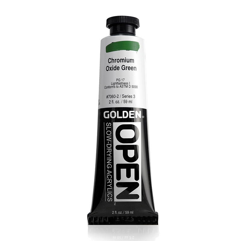 Golden Open Acrylic 59 ml 7060 Chromium Oxide Green S3