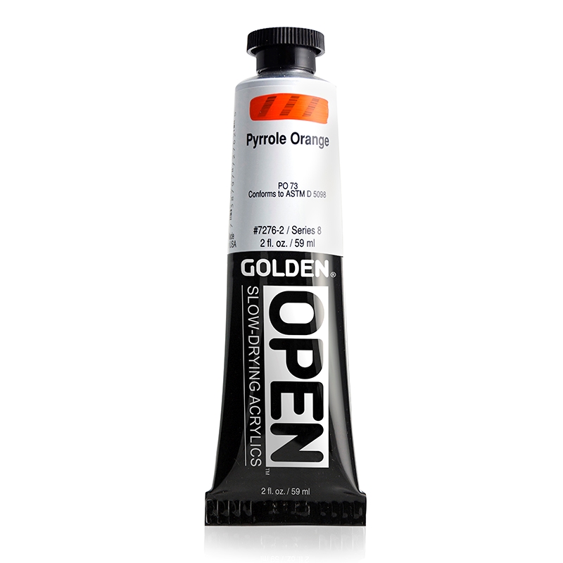Golden Open Acrylic 59 ml 7276 Pyrrole Orange S8