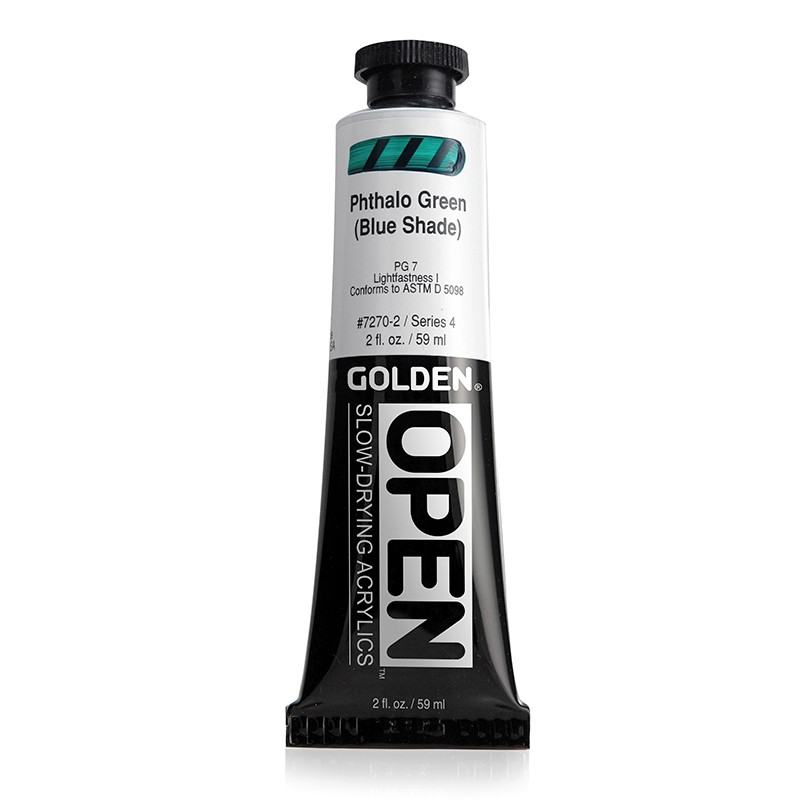 Golden Open Acrylic 59 ml 7270 Phthalo Green Blue Shade S4
