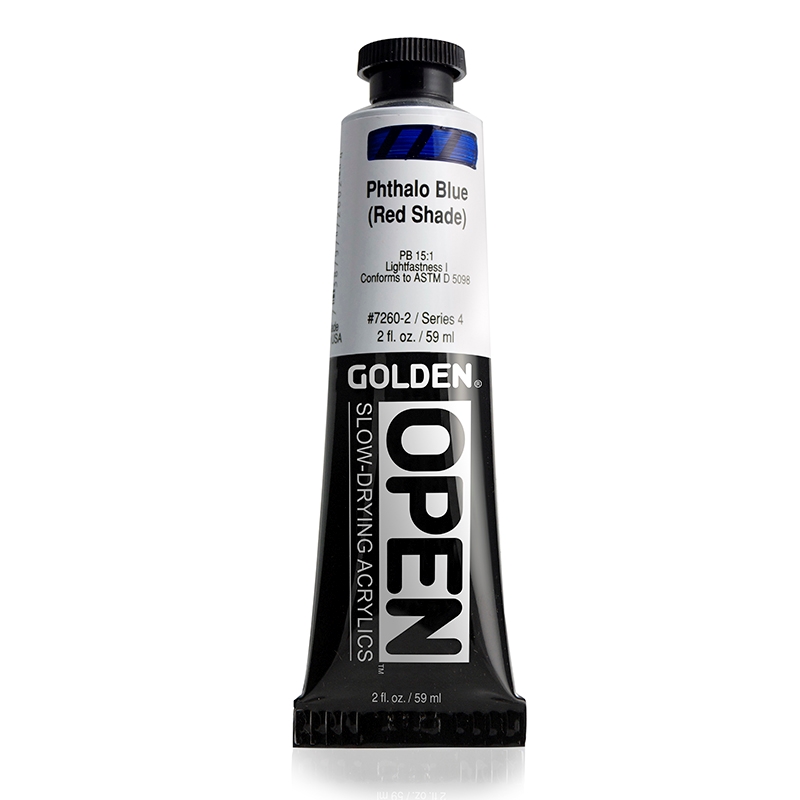 Golden Open Acrylic 59 ml 7260 Phthalo Blue Red Shade S4