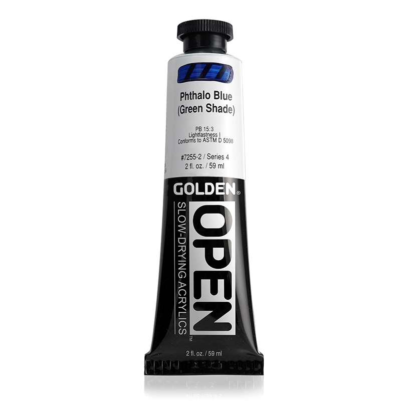 Golden Open Acrylic 59 ml 7255 Phthalo Blue Green Shade S4