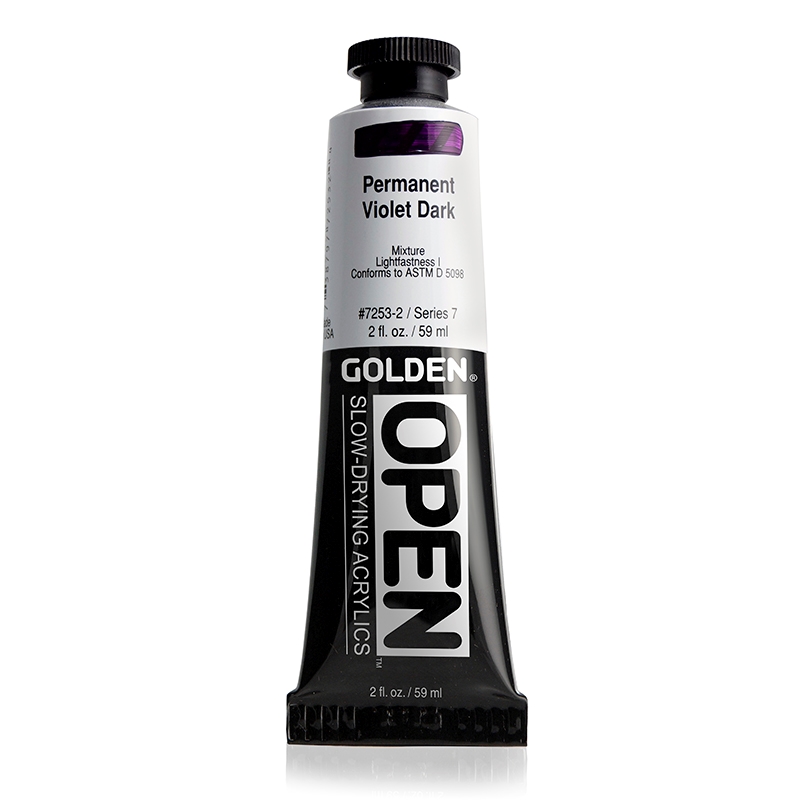 Golden Open Acrylic 59 ml 7253 Permanent Violet Dark S7