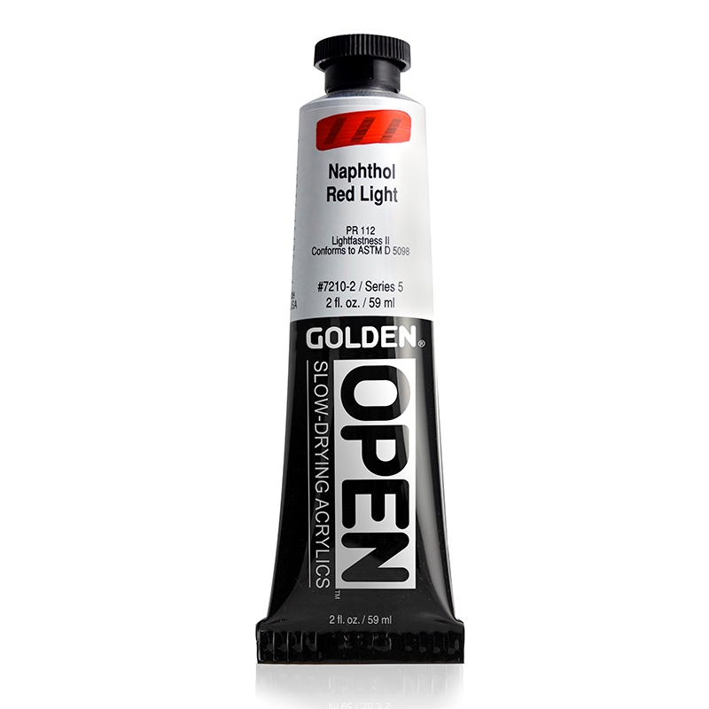 Golden Open Acrylic 59 ml 7210 Naphthol Red Light S5