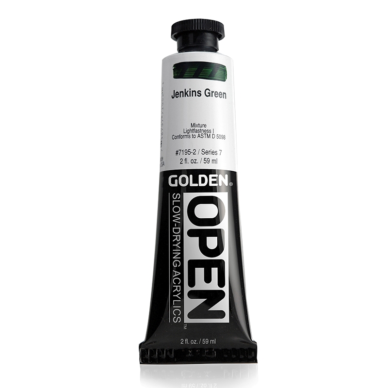 Golden Open Acrylic 59 ml 7195 Jenkins Green S7