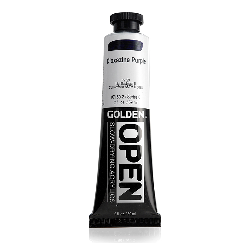 Golden Open Acrylic 59 ml 7150 Dioxazine Purple S6