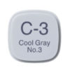Copic Marker Classic - C3 Cool Grey 3