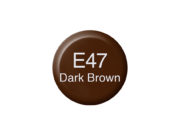Copic Ink 12ml - E47 Dark Brown