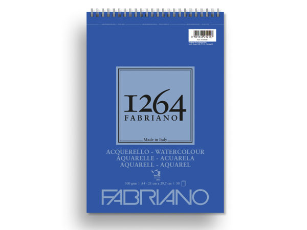 Fabriano 1264 Spiral Watercolour 300g A3 30ark
